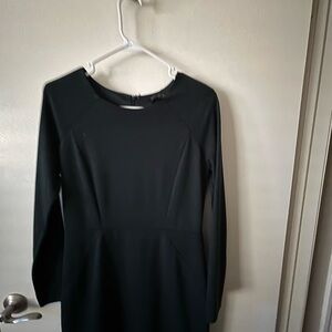 Banana Republic Classic Black Long Sleeve Dress